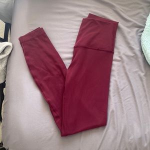 Lululemon Align Pant 25” - Deep Ruby